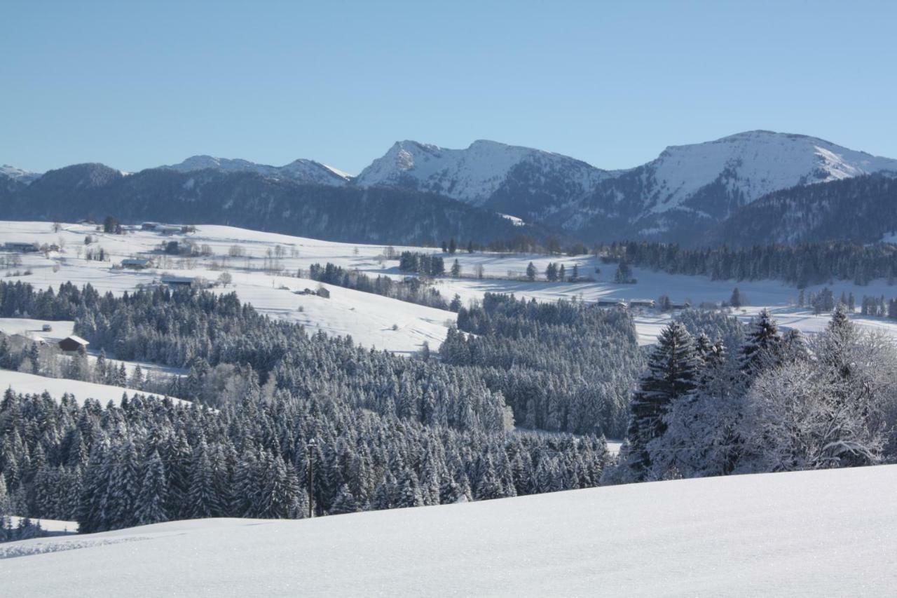 Ferienwohnung Nagelfluh Allgaeu Oberreute Kültér fotó